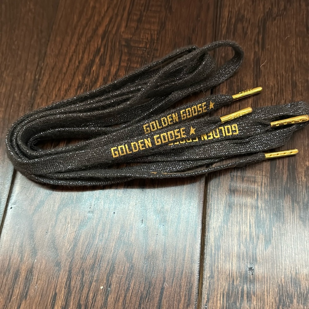 Golden goose shoe laces unisex